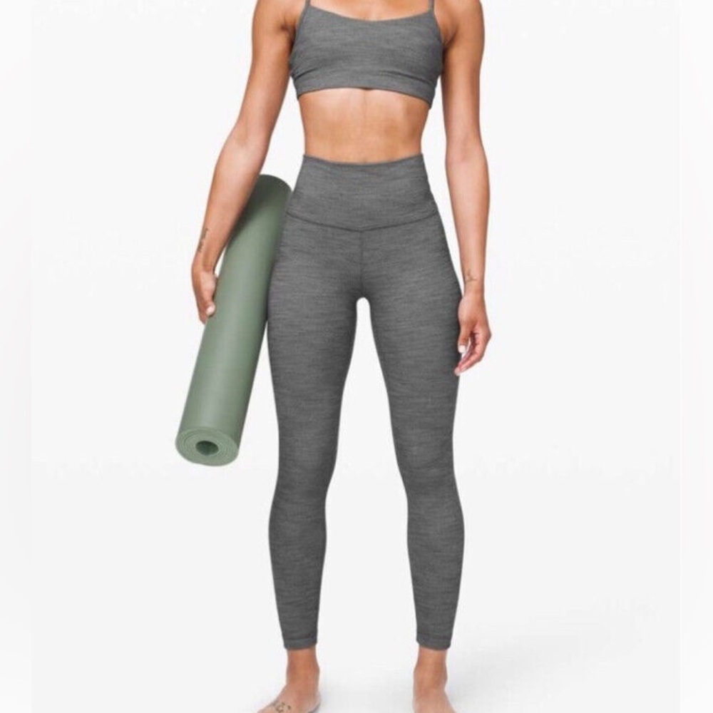 Lululemon Align High-Rise Pant 25" Heathered Black